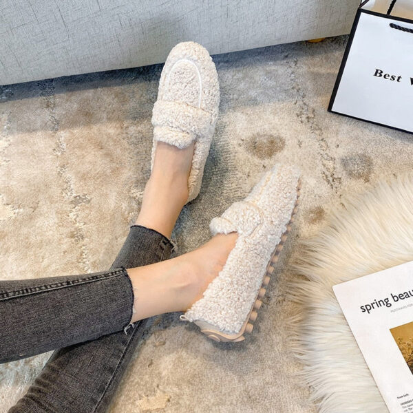 Azida - Chaussures pantoufles en peluche – Image 3