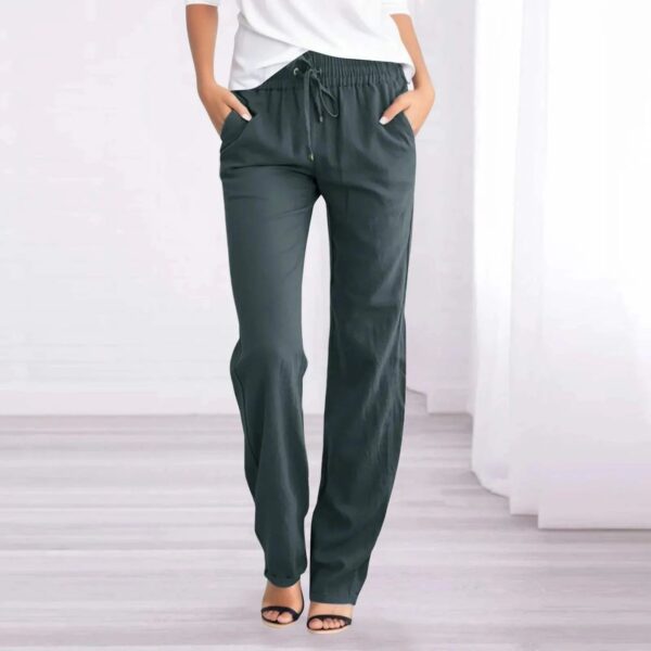 Caprice - Pantalon droit décontracté et respirant – Image 5