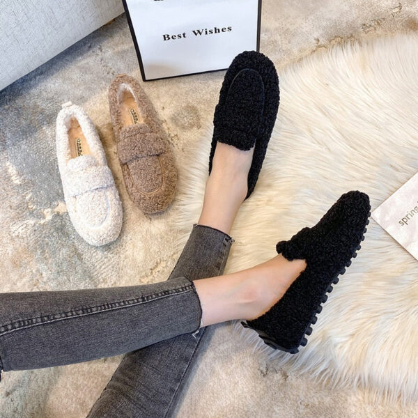 Azida - Chaussures pantoufles en peluche – Image 7