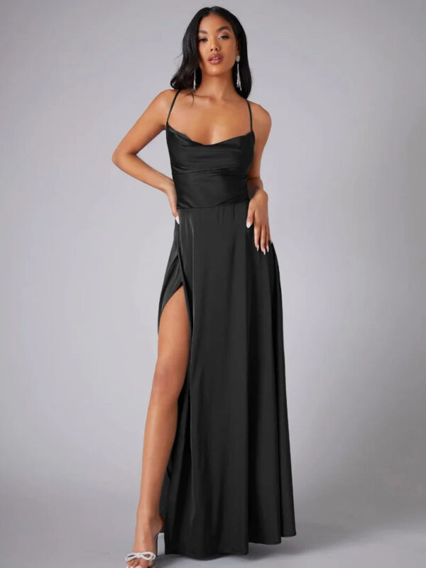 Alvaree – Robe longue élégante en satin – Image 7