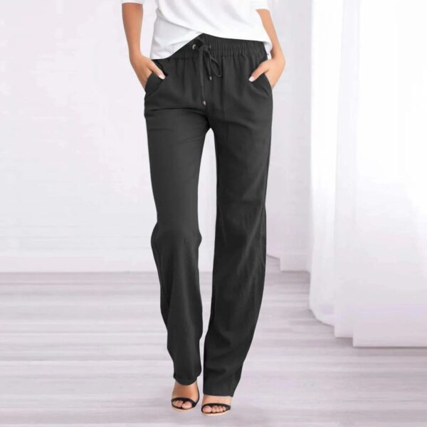 Caprice - Pantalon droit décontracté et respirant – Image 2
