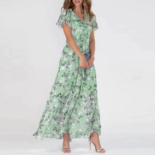 Josephine - Longue robe d'été à motif floral – Image 4