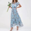 Josephine - Longue robe d'été à motif floral