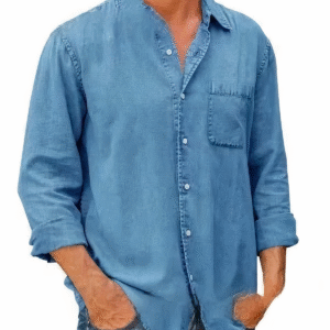 Chemise en jean à manches longues - Mateo