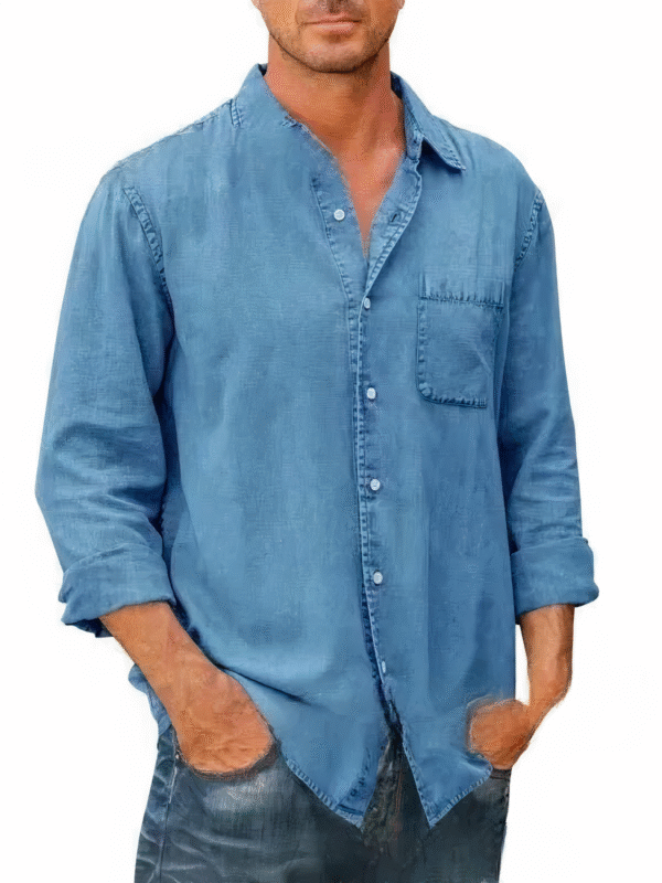 Chemise en jean à manches longues - Mateo