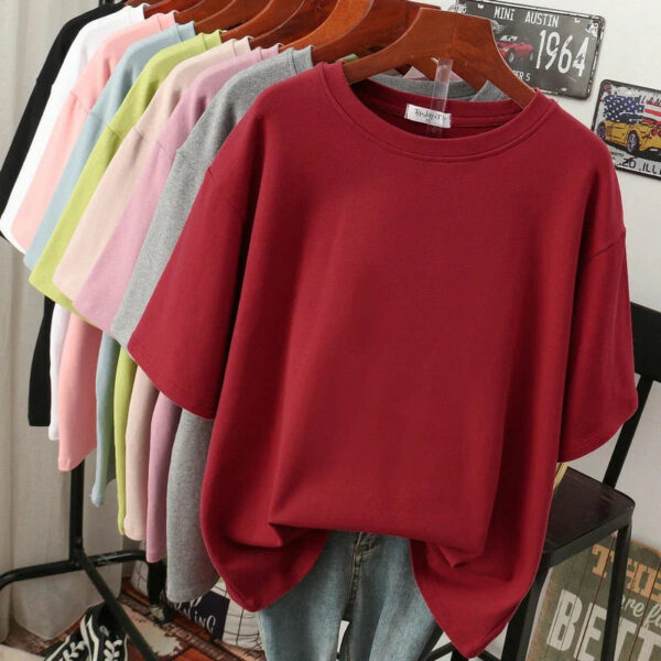 Rhoswen – T-shirt oversize en coton – Image 3