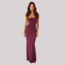 Lesley - Robe longue moulante