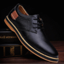 David - Chaussures en cuir véritable pour hommes
