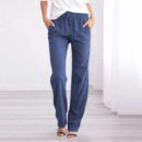 Caprice - Pantalon droit décontracté et respirant