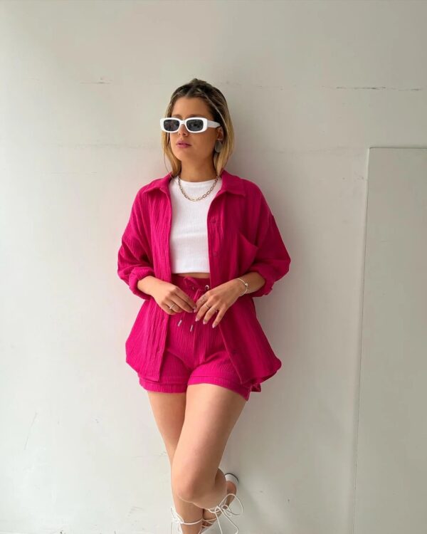 Albina - Ensemble deux pièces avec plis – Image 8