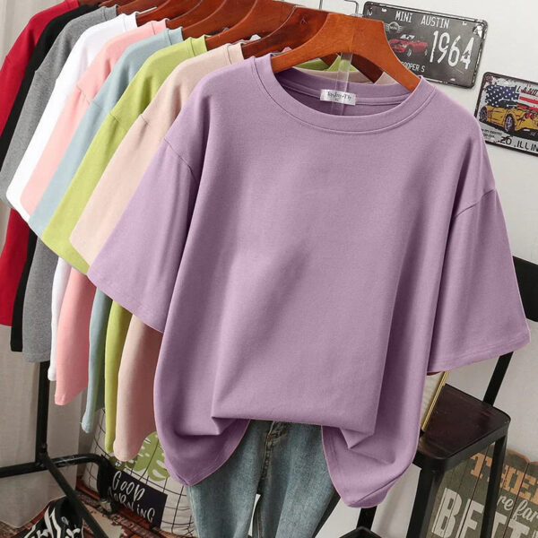 Rhoswen – T-shirt oversize en coton – Image 14