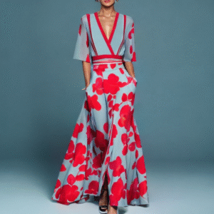 Robe Élégante avec Manches