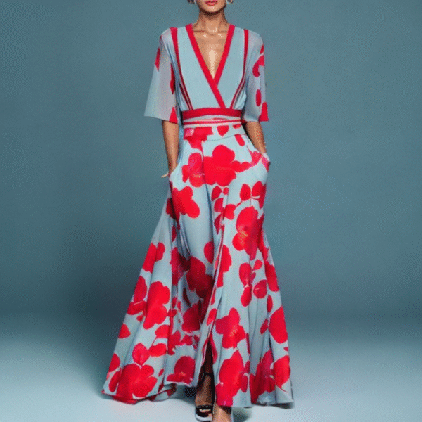 Robe Élégante avec Manches