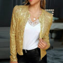 Sonia - Blazer élégant à paillettes pour femme