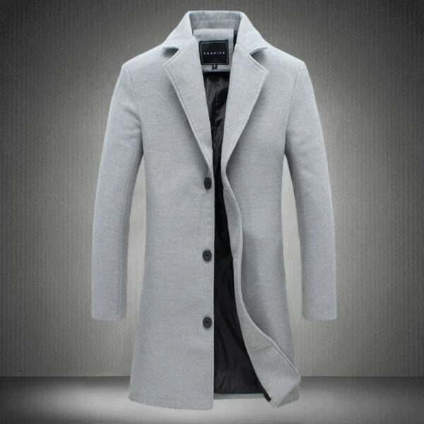 Manteau en laine pour homme - Terrence – Image 3