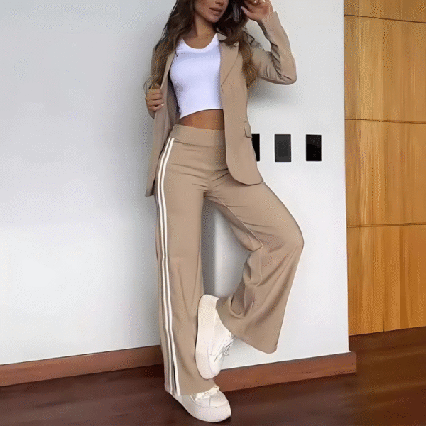 Mabel - Ensemble élégant et confortable composé d'un blazer et d'un pantalon – Image 2