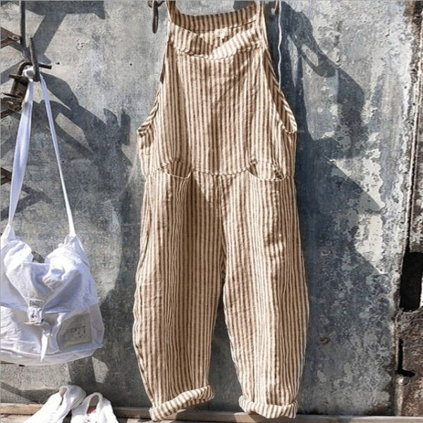 Philomena - Combinaison ample à rayures au look vintage – Image 5