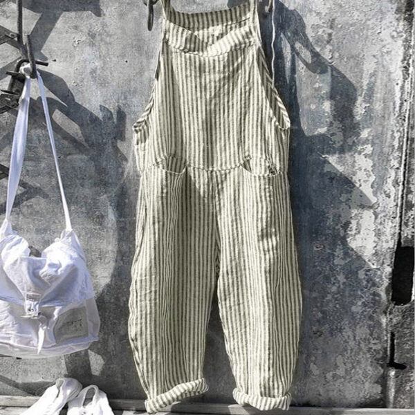 Philomena - Combinaison ample à rayures au look vintage – Image 8
