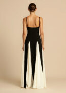 Marina - Robe Maxi Fit and Flare à bretelles pour femmes