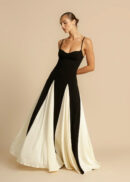 Marina - Robe Maxi Fit and Flare à bretelles pour femmes