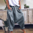Lyricelle – Pantalon sarouel élégant en coton