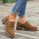 Fedelia - Chaussures à bout rond pour femmes