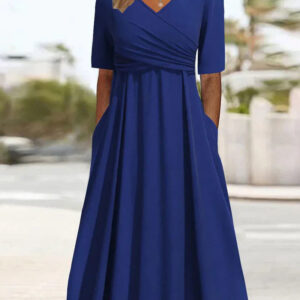 Celeste - Robe croisée à la mode