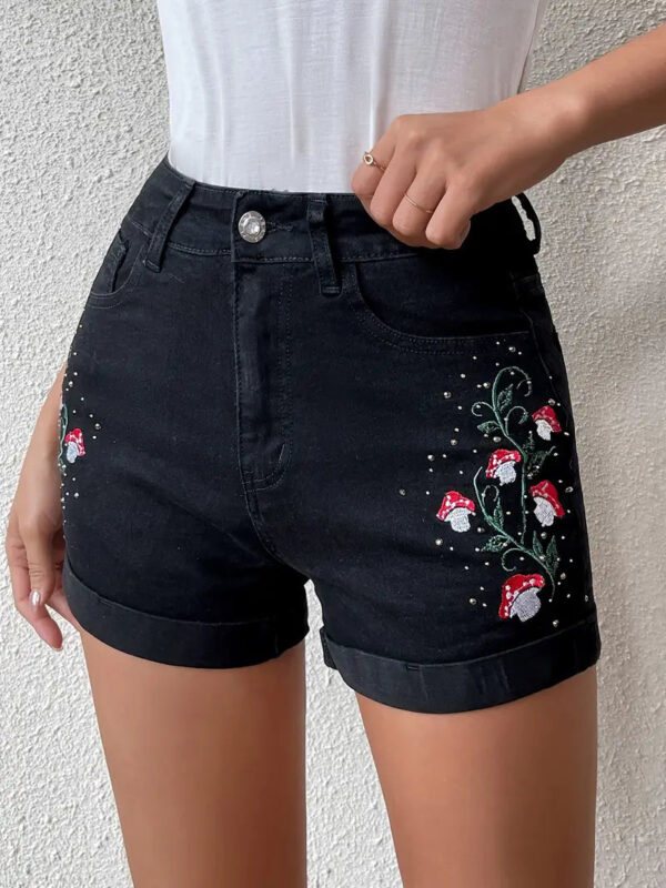 Rossie - Short en jean élégant pour femme – Image 3