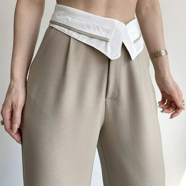 Polly - Pantalons à jambes larges pour femmes – Image 4