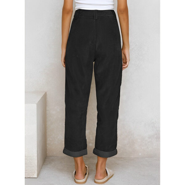 Alberta - Pantalon en velours côtelé à la mode – Image 12