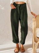 Alberta - Pantalon en velours côtelé à la mode