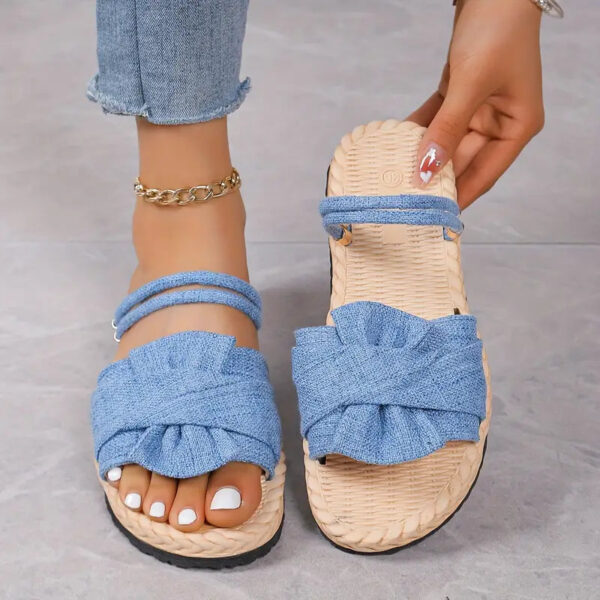 Doris - Sandales plates pour femmes – Image 7