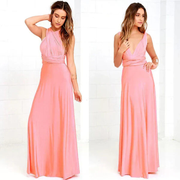 Juliet - Robe portefeuille avec ceinture élastique – Image 2