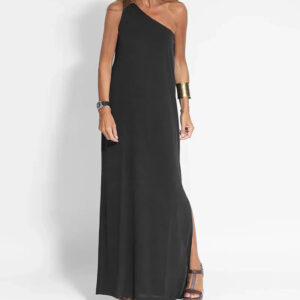 Selma - Robe à une épaule chic et élégante pour femmes