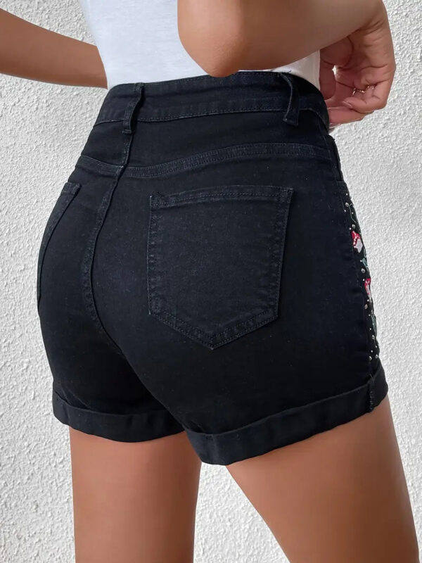 Rossie - Short en jean élégant pour femme – Image 5