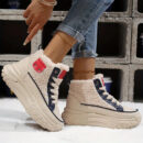 Nicolette – Bottes de neige en velours