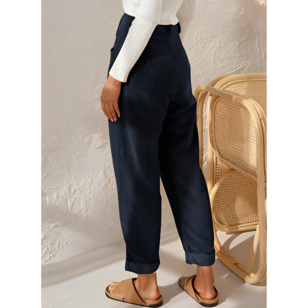 Alberta - Pantalon en velours côtelé à la mode – Image 11