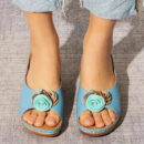 Marielle - Sandales à plateforme à motifs floraux