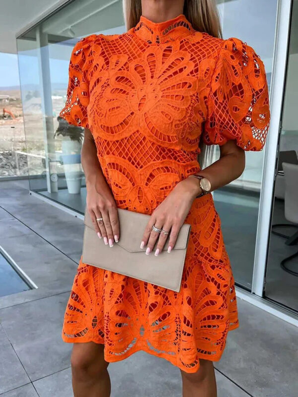 Antoinette - Robe élégante en dentelle brodée – Image 5