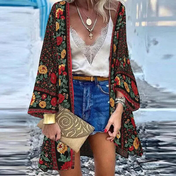 Carmella - Kimono bohème vintage – Image 3
