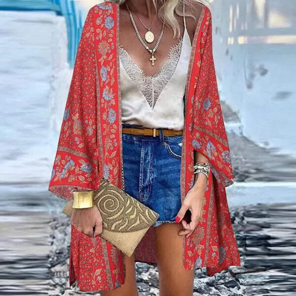 Carmella - Kimono bohème vintage – Image 2