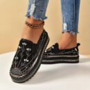 Marceline - Chaussures élégantes et scintillantes à enfiler