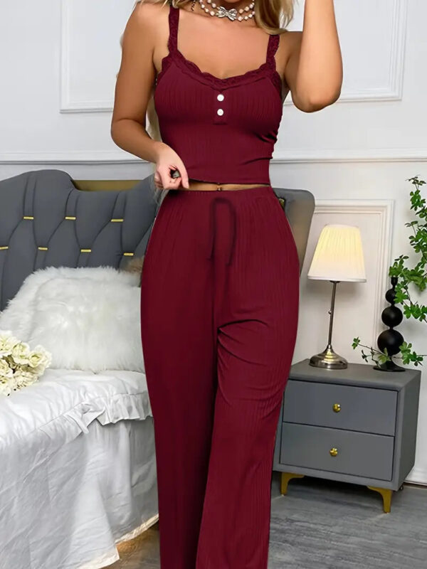 Imma - Ensemble de nuit en dentelle pour femme – Image 4