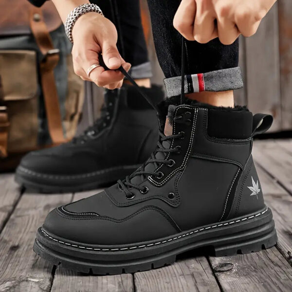 Levi - Bottes de neige pour hommes à semelles épaisses – Image 6