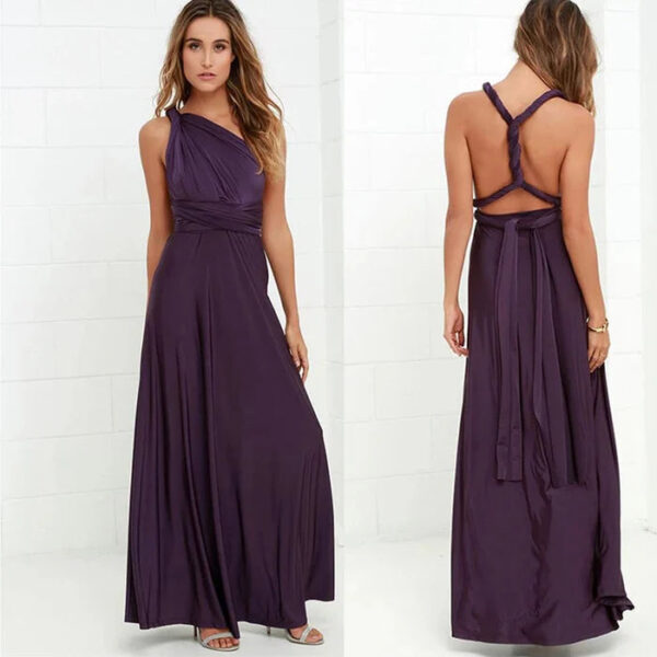 Juliet - Robe portefeuille avec ceinture élastique – Image 4