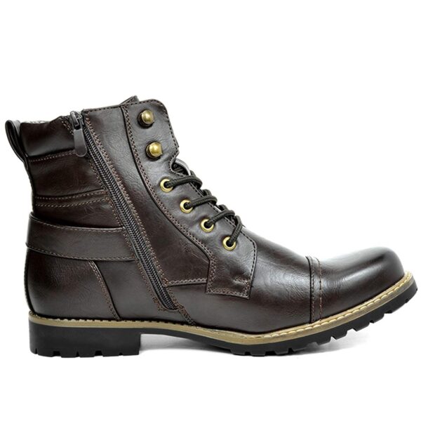 Bottes de moto en cuir véritable - Rhion – Image 3