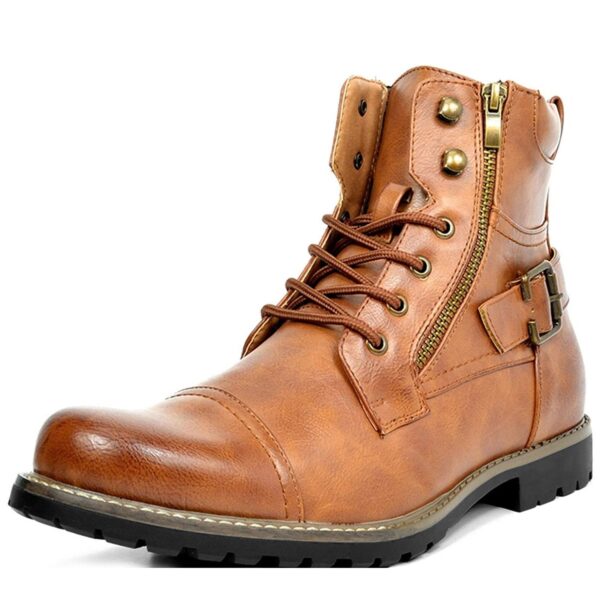 Bottes de moto en cuir véritable - Rhion – Image 6
