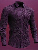 Levi - Chemise gothique vintage pour homme