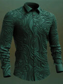 Levi - Chemise gothique vintage pour homme