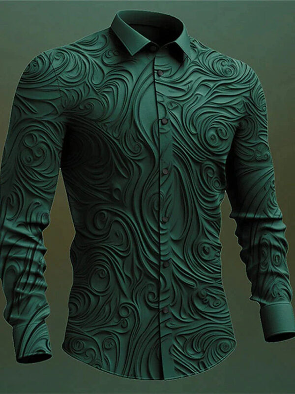 Levi - Chemise gothique vintage pour homme – Image 3